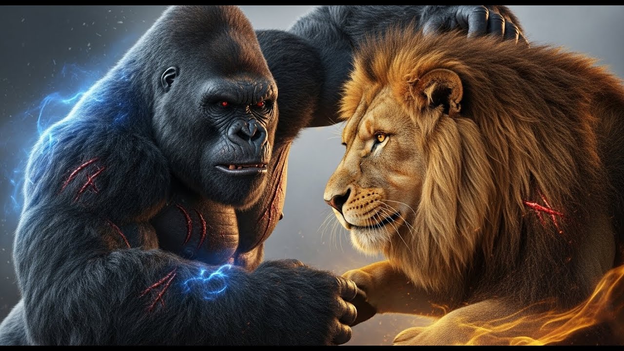 Battlefield of Giants – King Kong, EPIC AI MonsterVerse Clash!