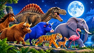 Animal Stampede | Epic Animals RunningWild Magic | Stampede Dinosaurs | Happens Next? Part 1 screenshot 4