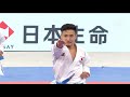 Japan1 vs Japan2 Kata Team. Tokyo Karate1Premier League 2019 Bronze Medals