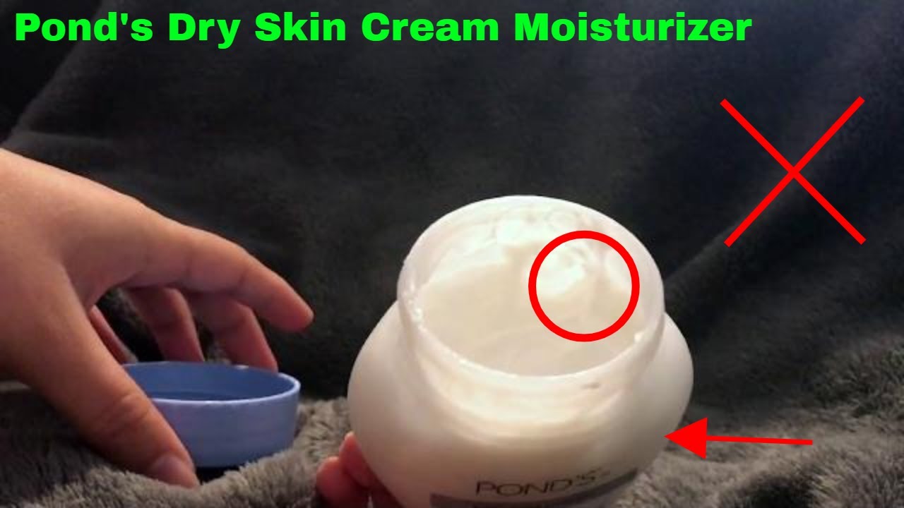 How To Use Pond's Dry Skin Cream Moisturizer Review YouTube