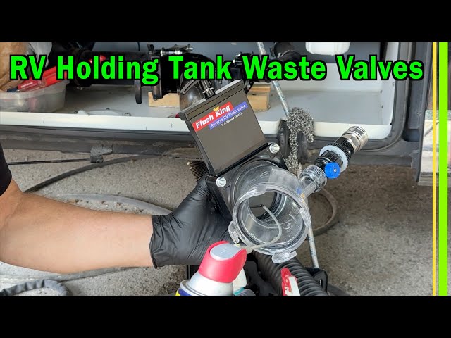 Lubricating Sticky RV Holding Tank Waste Valves | EP367 - YouTube