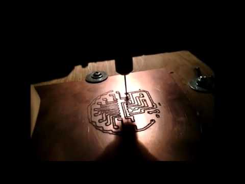 PCB milling drilling