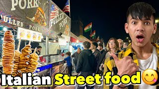 Unique Street Food In Carpi Italy🇮🇹Maza A Gaya😜