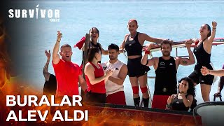 All Star Takımı Gelişiyle Dominiki İnletti Survivor Türkiye 2025 All Star 1. Bölüm