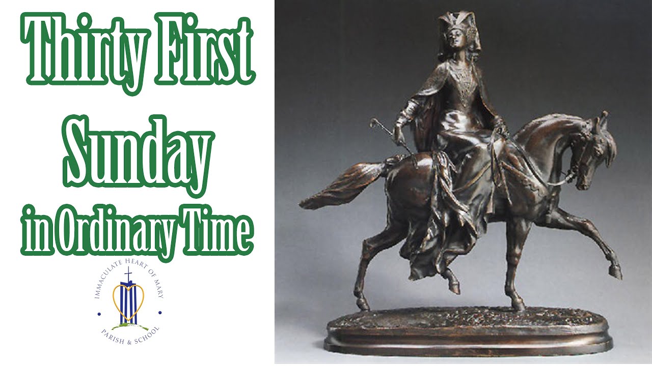 Thirty First Sunday in Ordinary Time - Sunday Mass at IHM - YouTube