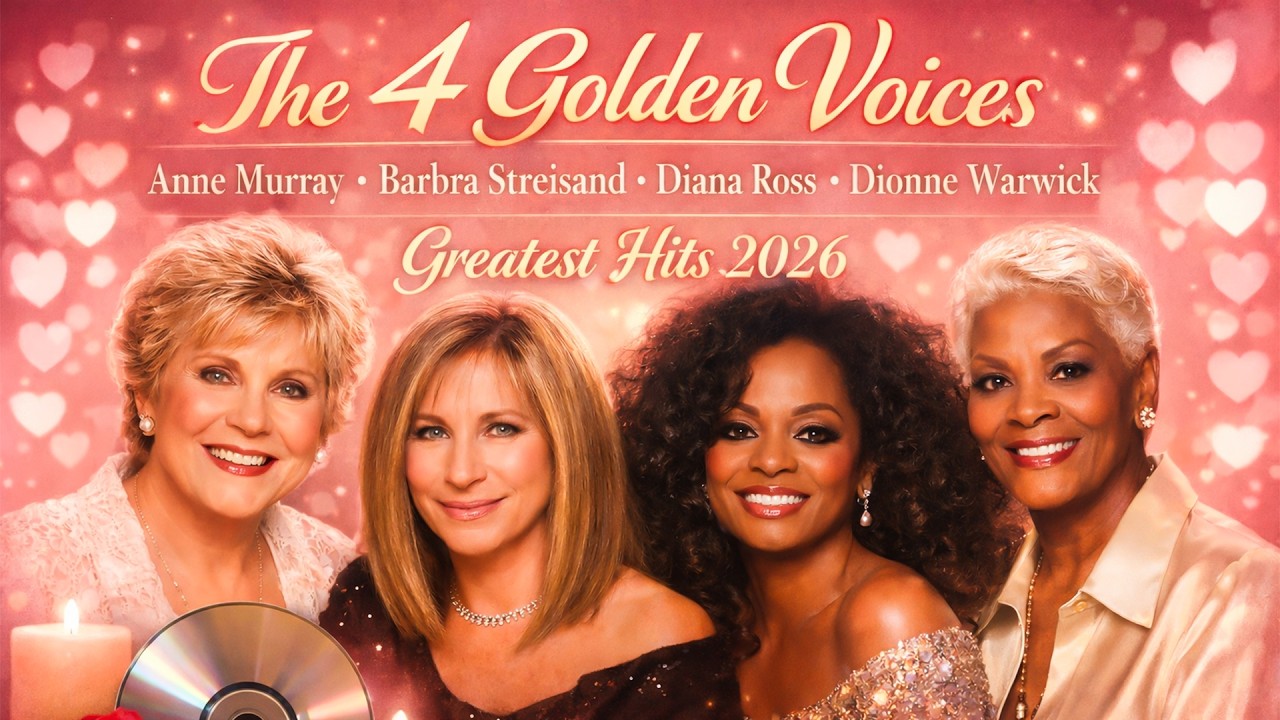 The 4 Golden Voices: Anne Murray, Barbra Streisand, Diana Ross, Dionne Warwick (Greatest Hits 2026)📀