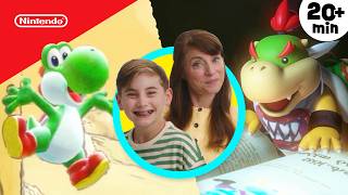 Mom & Son Play Yoshi and the Mysterious Book 🥰 Family Let’s Play | Play Nintendo