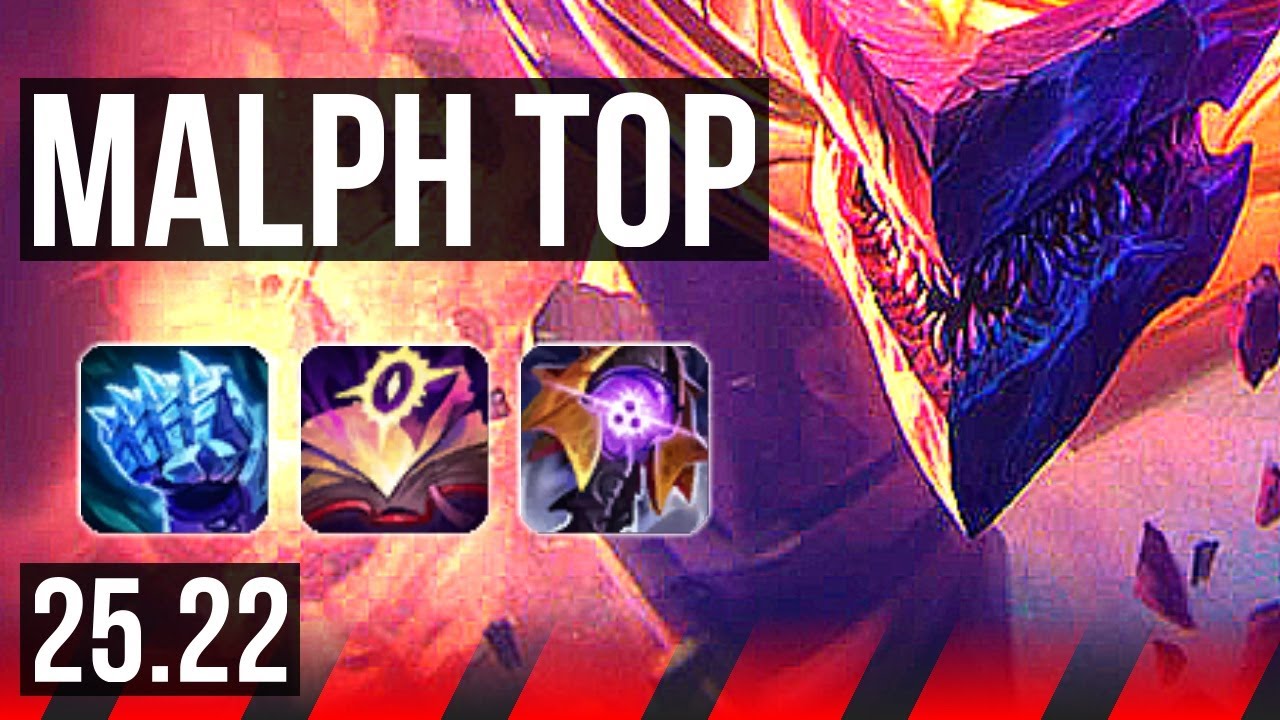 MALPHITE vs TRUNDLE (TOP) | 7 solo kills, Legendary | EUW Master | 25.22