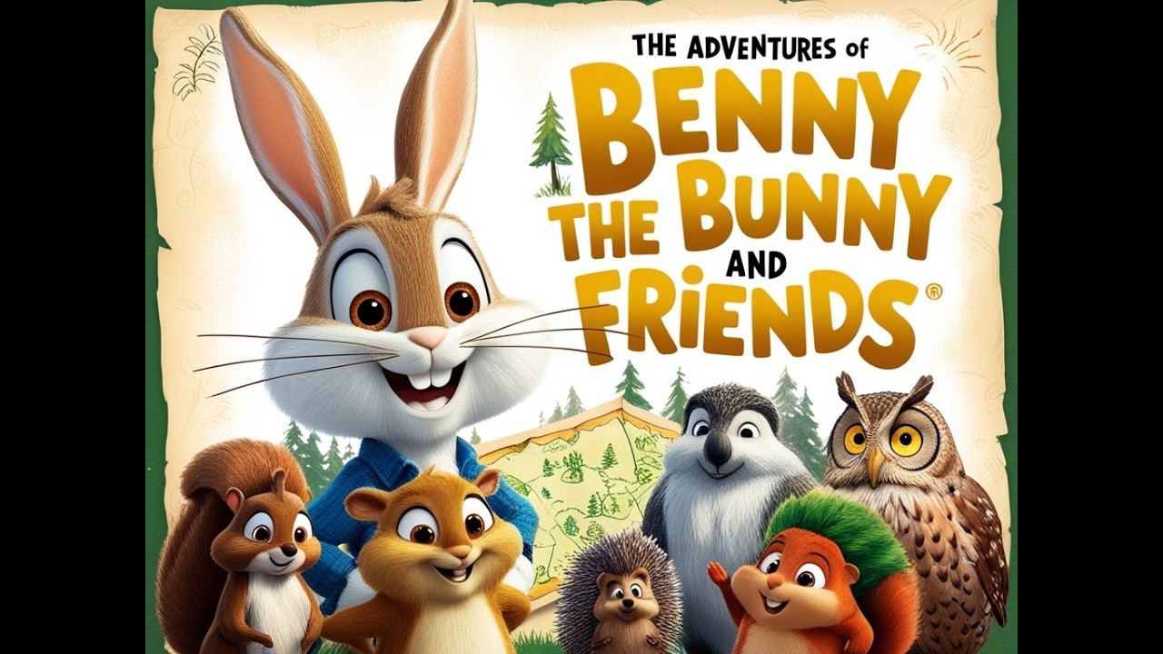 The Adventures of Benny the Bunny and Friends | Kid's story #animekids #kidstory #bedtimestories