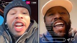 &quot;I&#39;LL KNOCK YOU OUT!&quot; Gervonta Davis UNLEASHES On Floyd Mayweather On LIVE (Full Video)