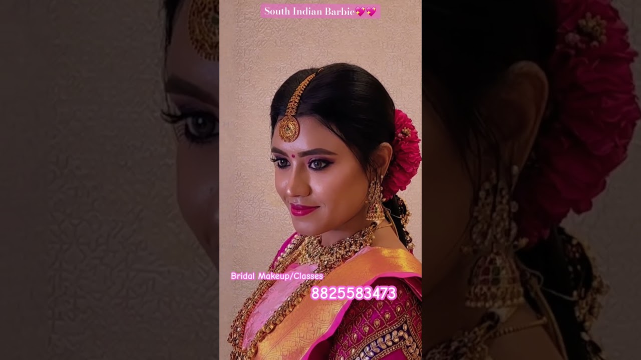For Bridal Makeup/Professional Makeup and Hairstyle Classes in Madurai Nidhasbeautyzone & Academy