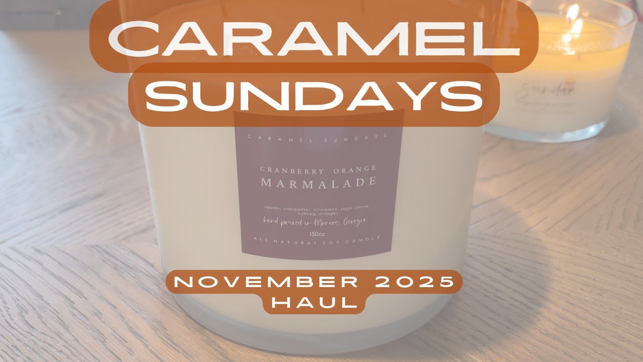 Покупки свечей Caramel Sundays 🍪🎄 | Праздничные ароматы, ноты и уютная атмосфера 🤶🏽 | Список жела...
