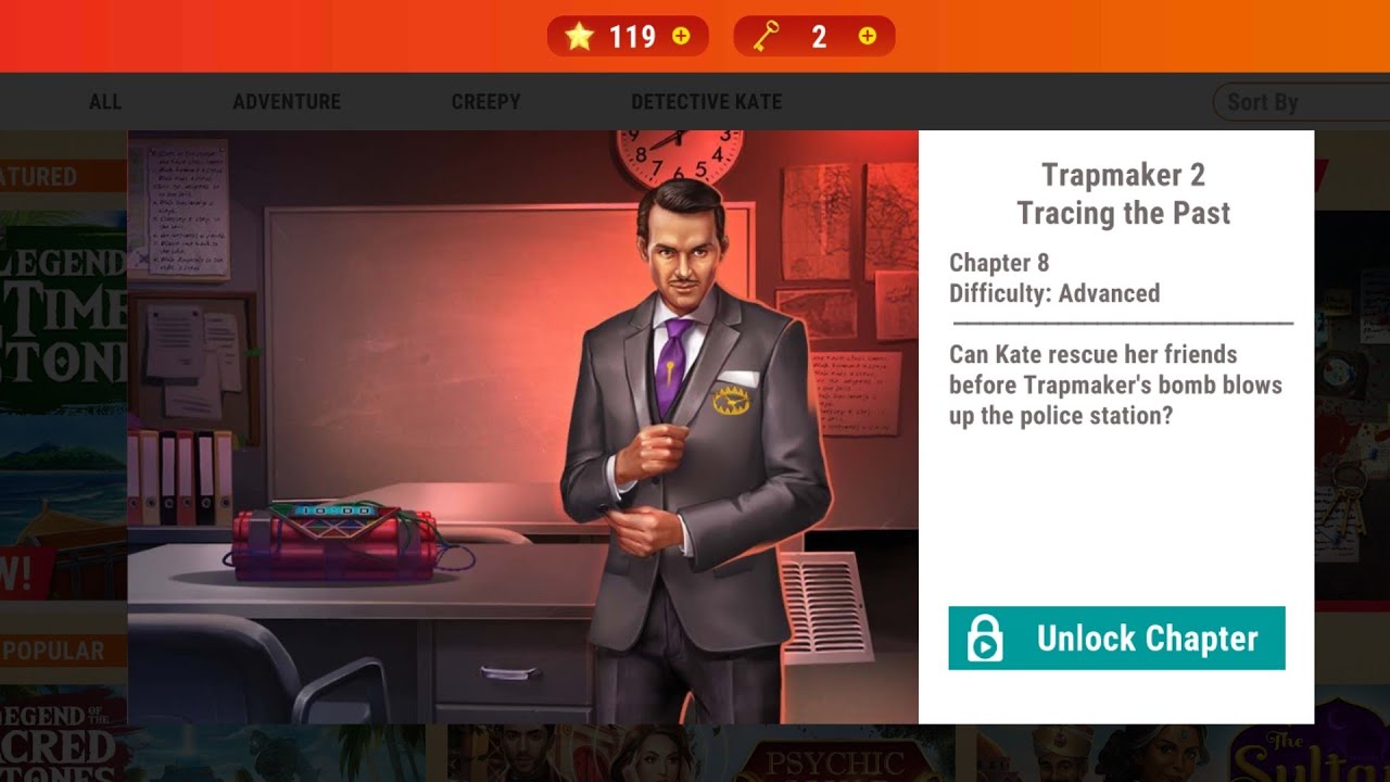 AE Mysteries Trapmaker 2 Tracing The Past | chapter 8 《Haiku Games》