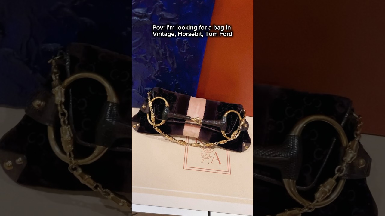 Best of Tom ford era Gucci - Horsebit 1955 chain shoulder bag 