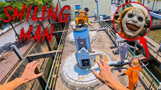 SMILING MAN IN REAL LIFE ESCAPE 29.0 | Horror Parkour Pov Short | Bubbles 3Run