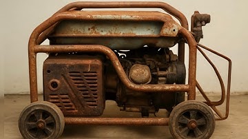 Restoring an Old Rusty Generator 
