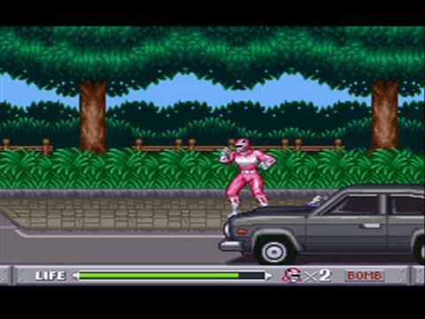 Let's Play Mighty Morphin Power Rangers (SNES) #1 - It's Morphin Time!
