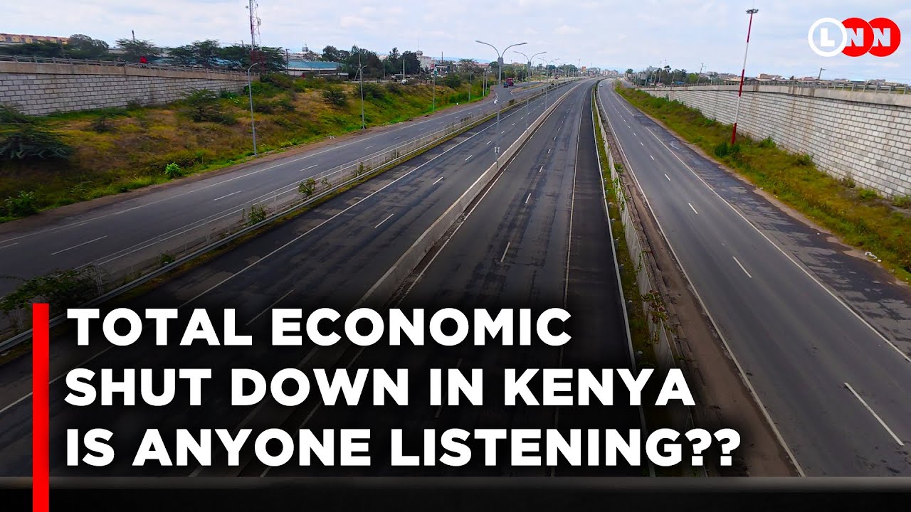 Kenya Shuts Down,Empty Streets, Silent Protest, Loud Message: The Revolution Doesn’t Need Noise |LNN