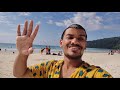 Havelock Island, Andaman Day 3 Vlog | AC Cruise Journey, Kala Pathar &amp; Radhanagar Beach 