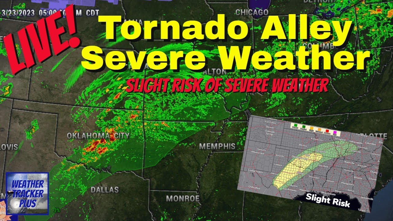 🔴 Live! Tornado Alley Severe Weather Live Weather Channel Possible