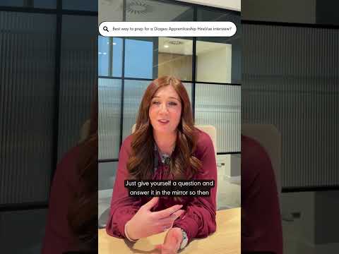 How to prepare for a Diageo HireVue Interview 🤞| Diageo Careers