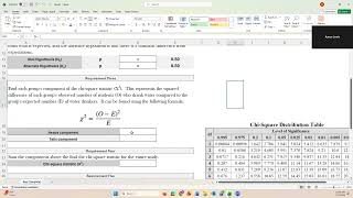MA110 Chapter 10 Exercises (Chi Hypothesis Test)