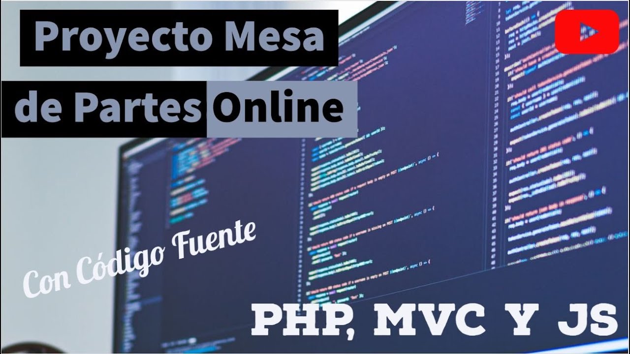 Proyecto Mesa de Partes Online (PHP, MVC y JS) - Parte 6