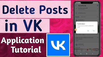 How to Delete Posts on VK App