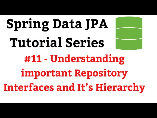 Understand Spring Data JPA with Simple Example