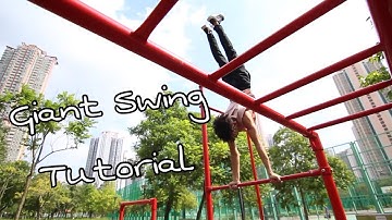 Street Workout - How To Giant Swing STEP by STEP! (Advanced Freestyle)