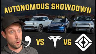 We Tested Rivian vs Tesla vs Comma AI (And TWO Completely Gave Up)
