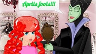 Princess April Fools Hair  Salon, Disney Movie Cartoon Game for Kids. screenshot 3