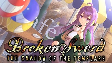 [VOD] 💙🤍❤️ Clowns and Conspiracies in France?! [Broken Sword: The Shadow of the Templars 1/2]