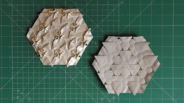 Origami Tessellation model no. 85-34 Tutorial: Step-by-Step Paper Art Folding | DIY