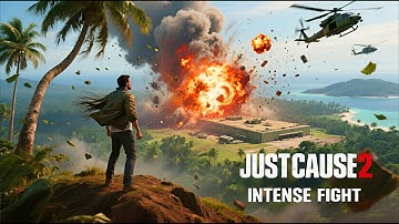 Just Cause 2  | Intense Fight Scene | Gameplay Walkthrough | Full HD 1080p