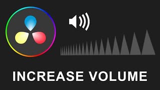 How To Change Volume In DaVinci Resolve
