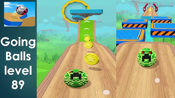 Going Balls - level 89 ⚽️ 🏈⚾️ All Levels Gameplay -Best Funny Game - Android İos #GoingBallsgameplay