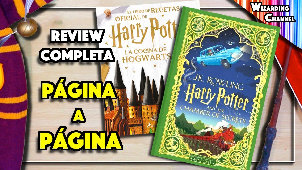EDICIÓN MINALIMA - HP y la Cámara Secreta + Recetas Oficiales Harry Potter