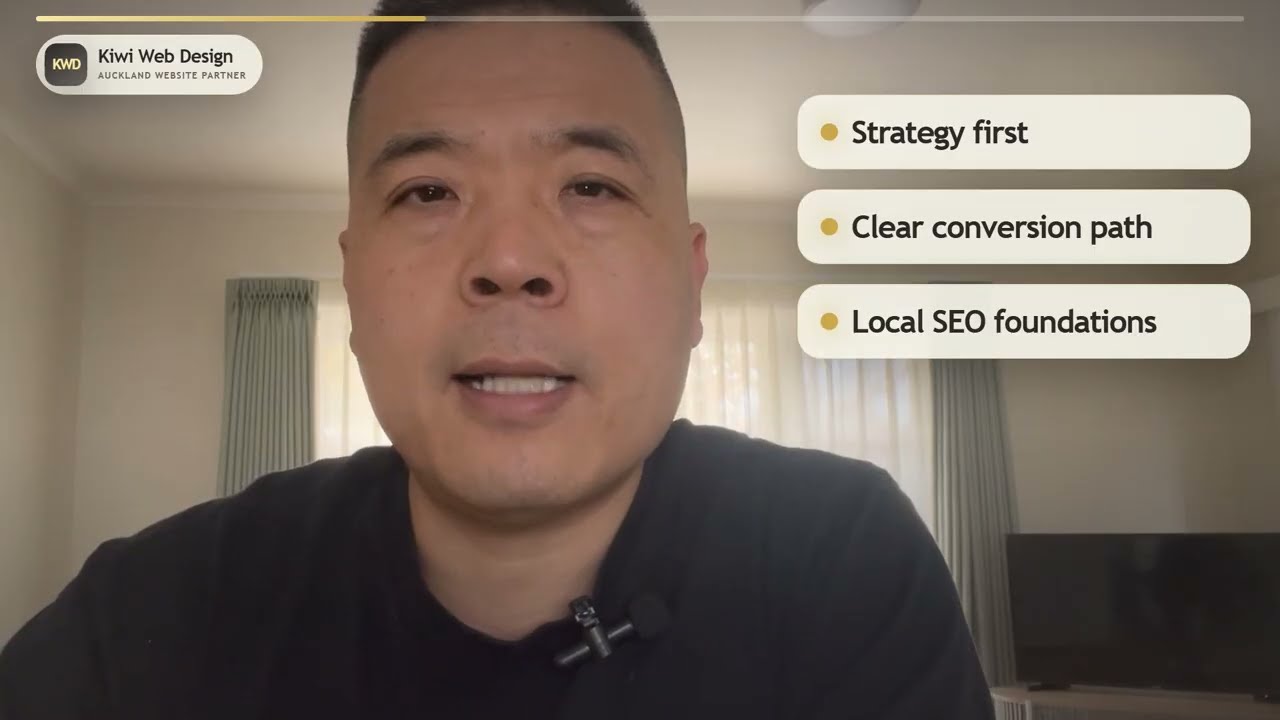 Kiwi Web Design agency introduction by Charlie Chao video thumbnail