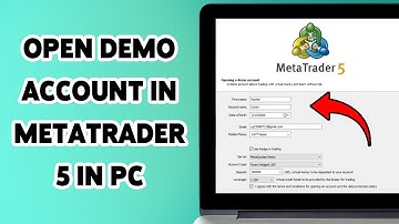 Hoe u een demo-account opent in MetaTrader 5 op uw pc in 2025 | Maak een MT5 demo-handelsaccount aan