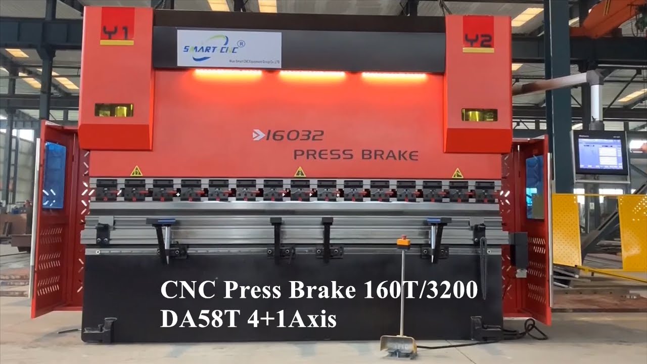 CNC Hydraulic Press Brake Machine for Sheet Metal Plate Bending, Servo CNC Press Brake Machine