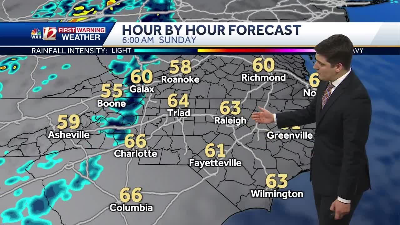 WATCH: Comfortable Saturday, humidity & rain chances return Sunday ...