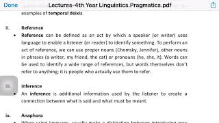 Some Pragmatic Concepts