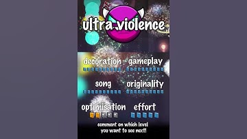 Rating levels part 6 - Ultra violence | Geometry dash
