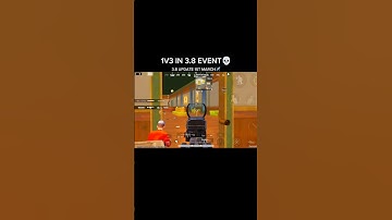 Bgmi fastest clutch 1v3 3.8 update #bgmi #shorts #fyp #clutch #newevent