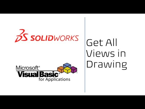 Solidworks VBA Macro – Loop All Sheets & Views in Drawing