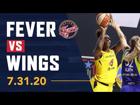 Indiana Fever Highlights vs Dallas Wings | July 31, 2020