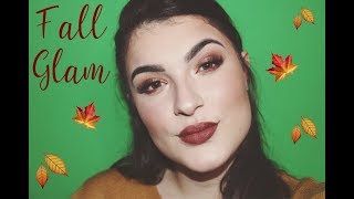Fall Glam Makeup Tutorial! | Amanda Carvalho