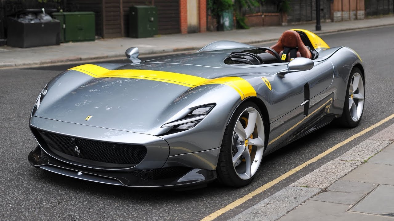 Delivering The Uk S First Ferrari Monza Sp1 In London Youtube