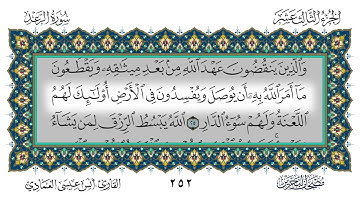 13 سورة الرعد القارئ أنس العمادي